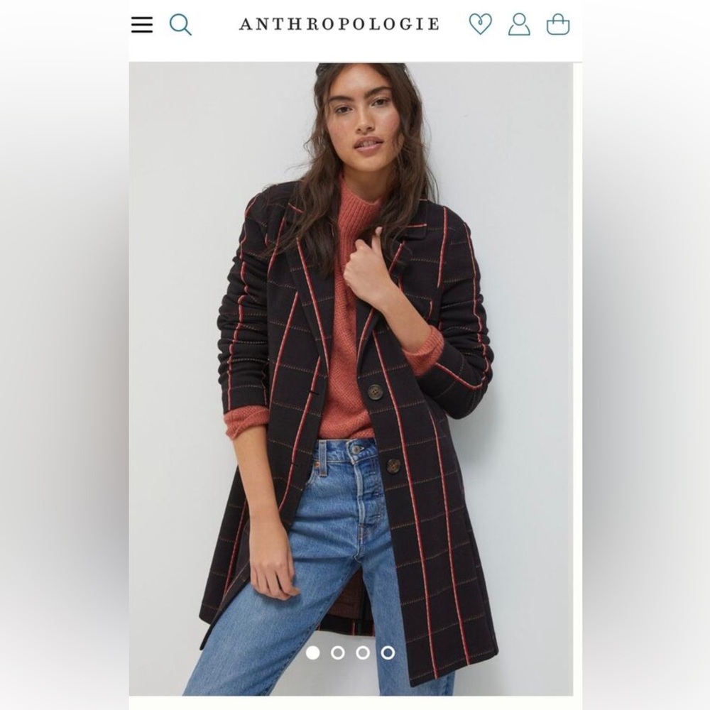 Anthropologie Avec Les Filles Sigird Longline Blazer